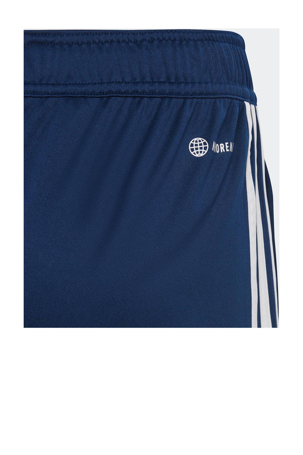 adidas Juniorsportshort Tiro donkerblauw/wit