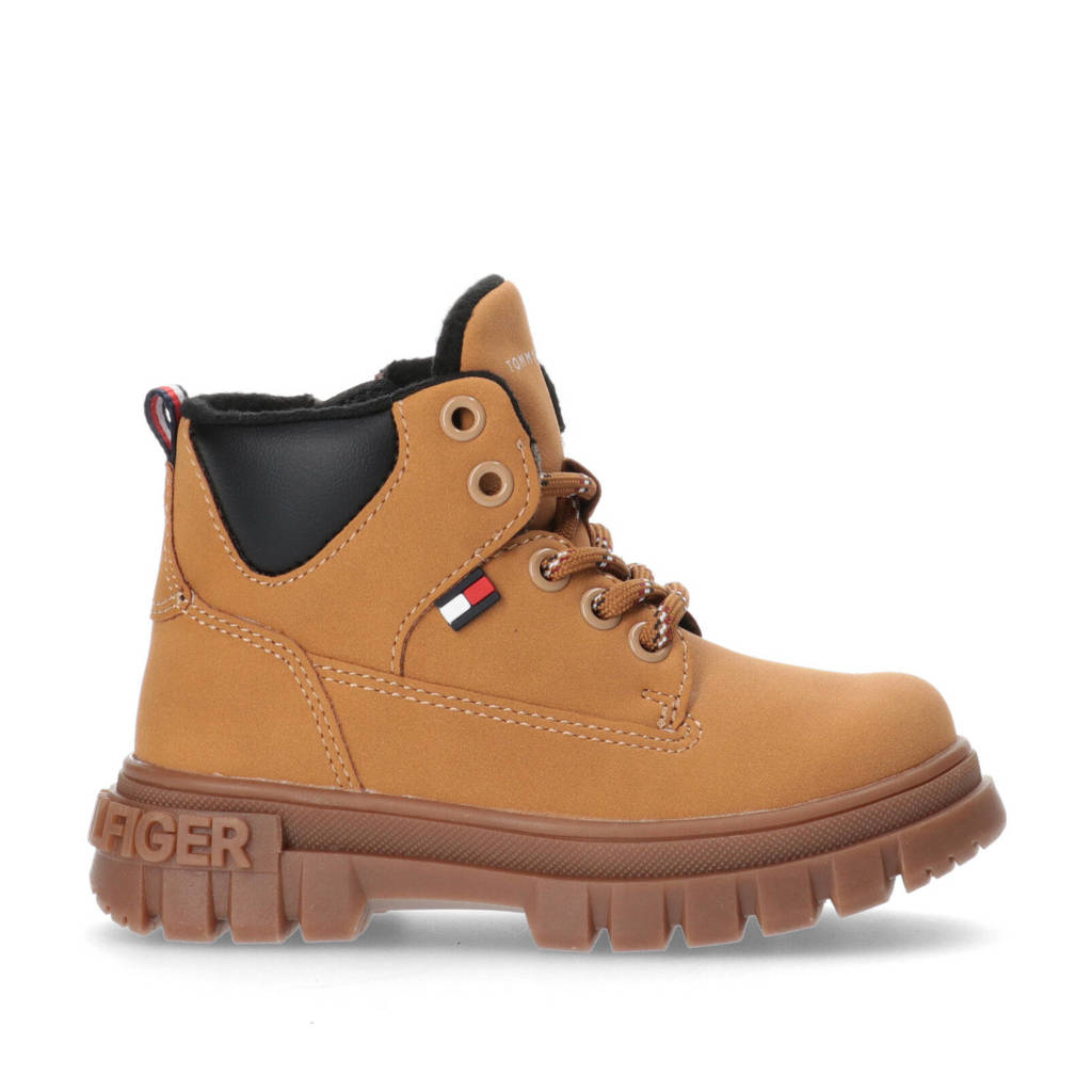 Tommy Hilfiger veterboots camel