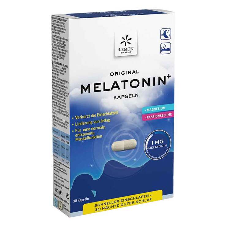 Melatonin Plus Kapseln, 30 St