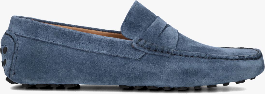 blauwe stefano lauran loafers s3268