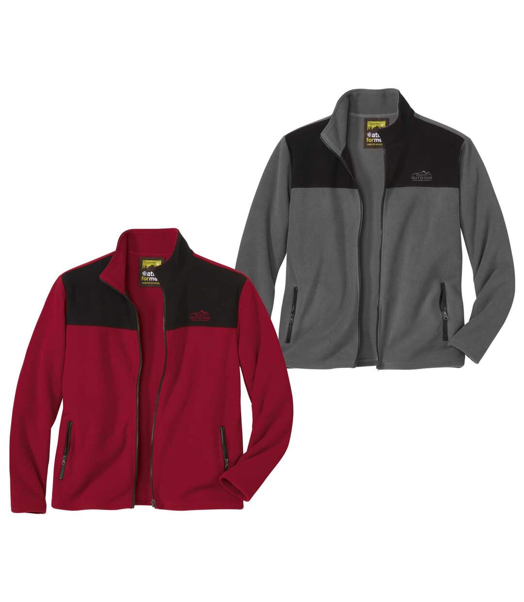 Lot de 2 Vestes Zippées Canada Outdoor