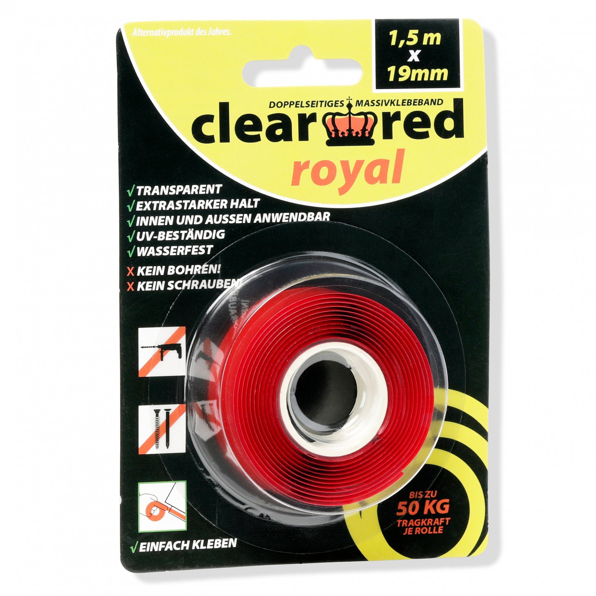Montageband Acrylat, beidseitig klebend
