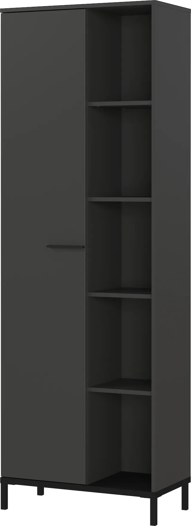 GERMANIA Aktenschrank »GW-Rovigo, mit offenem Regal,« 1 Stk. tlg. spiegelverkehrt montierbar, Höhe 190 cm, Made in Germany
