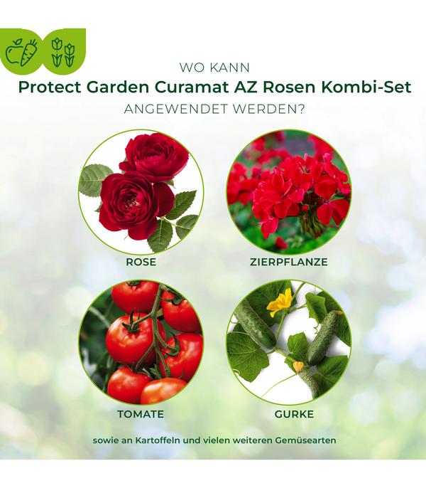 PROTECT GARDEN Curamat AZ Rosen Kombi-Set,