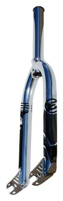 Fourche Race ELEVN 7.0 LT V2 Pivot 1''1/8 Hauteur 172mm Chrome - Produit Reconditionné