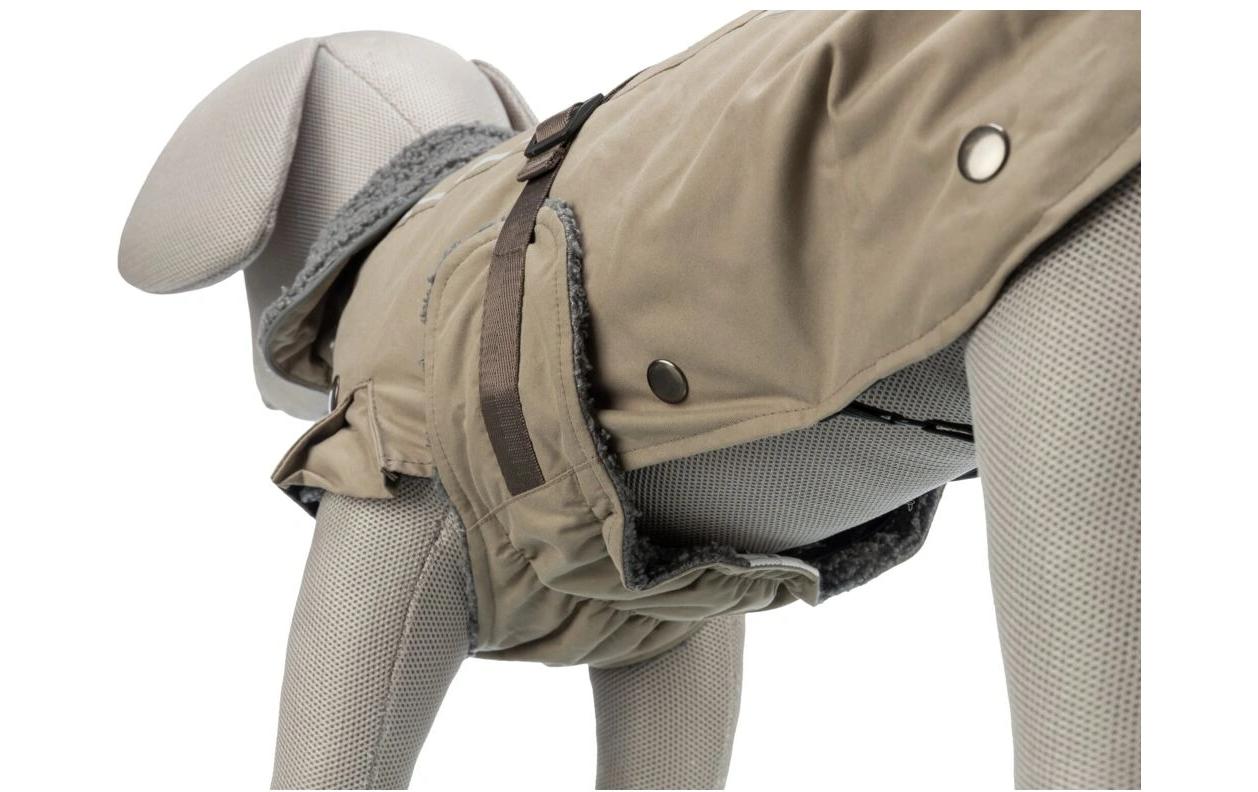 Mantel Rouen S, 34 cm, BeigeHundebekleidung