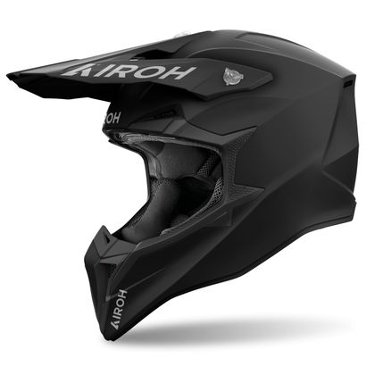 Casque cross Airoh WRAAAP - COLOR 2024 - Noir