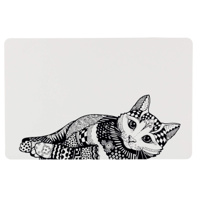 Trixie Napfunterlage Zentangle