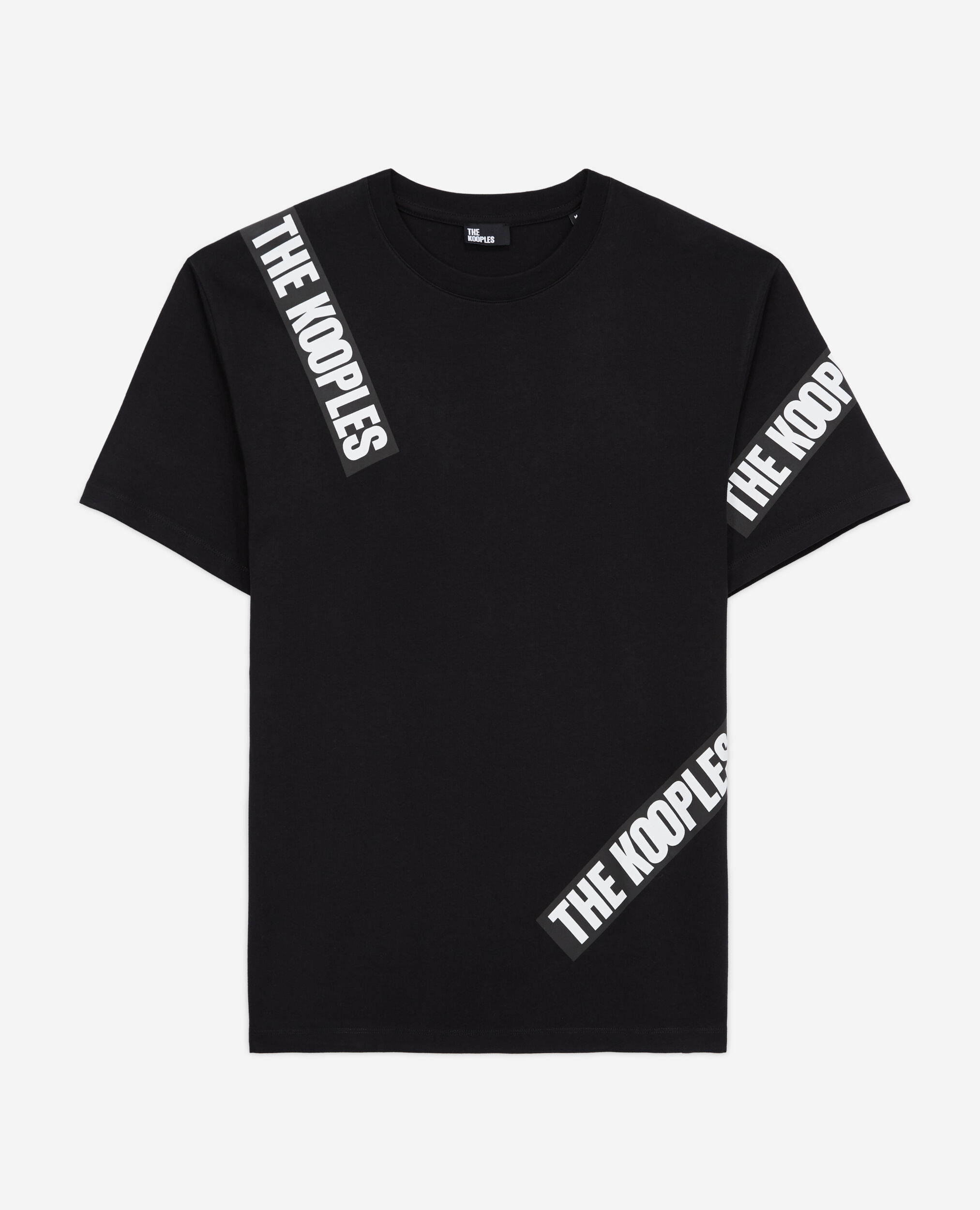 T-shirt noir Tape logo