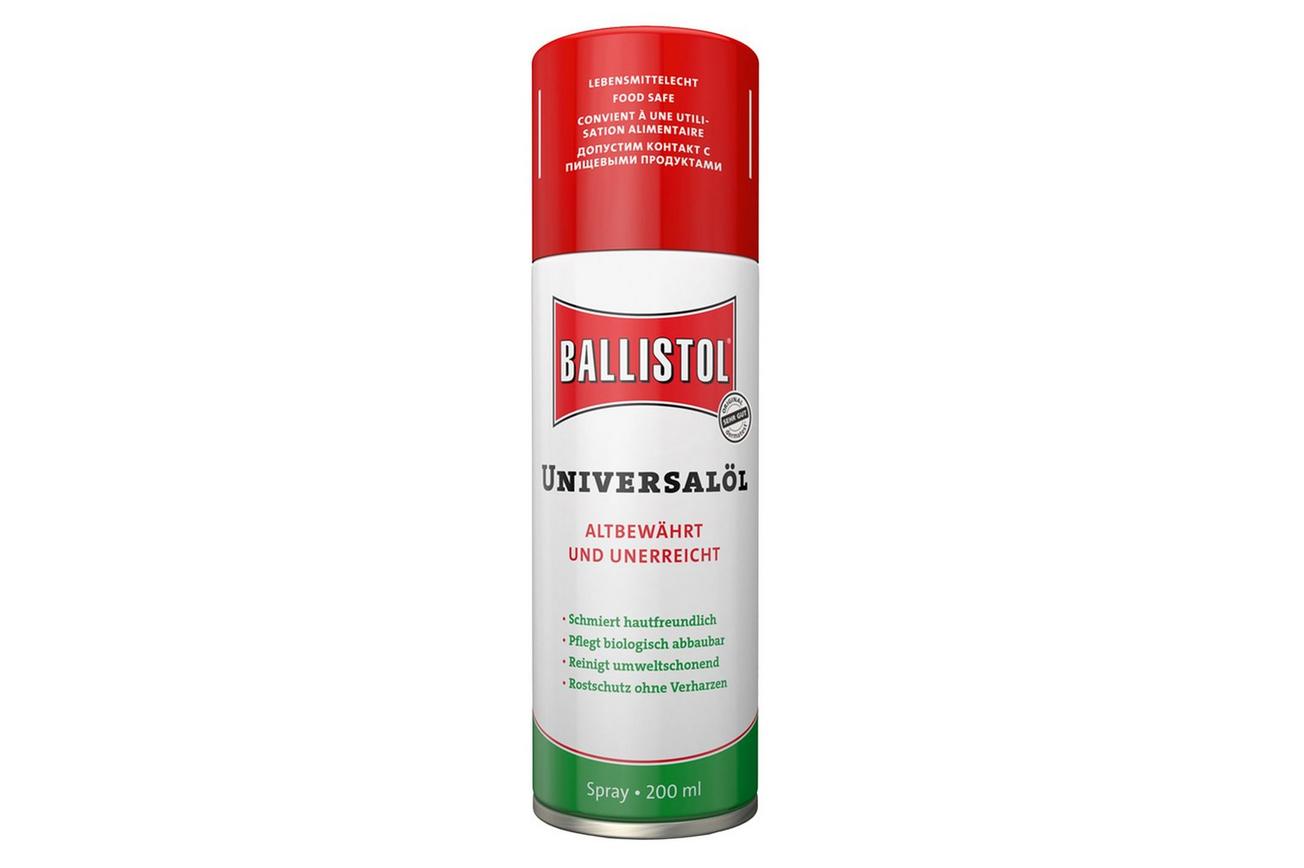 Ballistol onderhoudsolie spuitbus, 200 ml