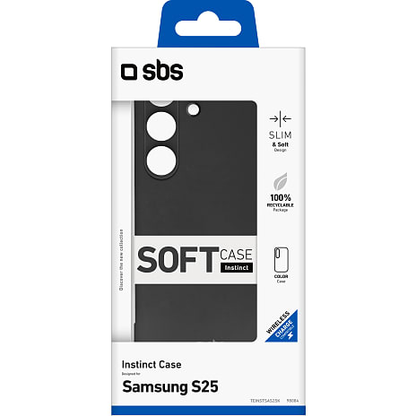 SBS Samsung Galaxy S25 cover - sort