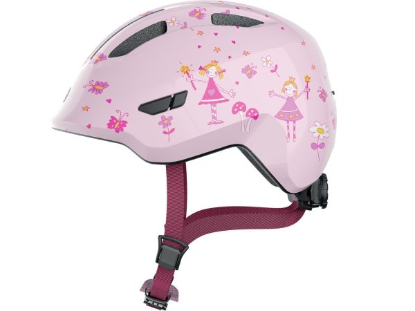 Abus Smiley 3.0 Cykelhjelm, Rose Princess Shiny
