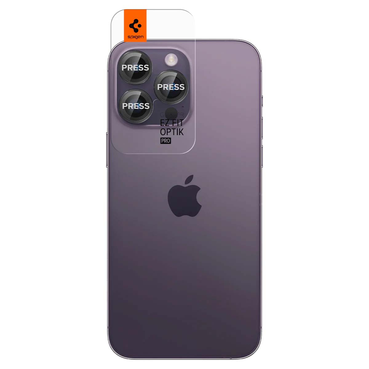 (2er Set) iPhone 16 Pro / 15 Pro / 14 Pro / 16 Pro Max / 15 Pro Max / 14 Pro Max Glas Tr EZ Fit Kamera Objektiv Protector Panzer Glas Case Friendly mit Rahmen (AGL05205)