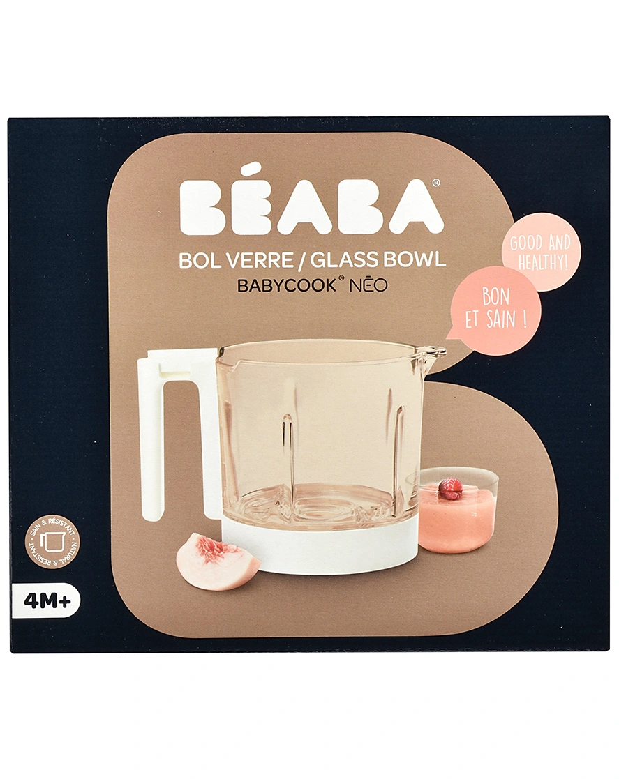 Glasschüssel für BABYCOOK NEO in weiß