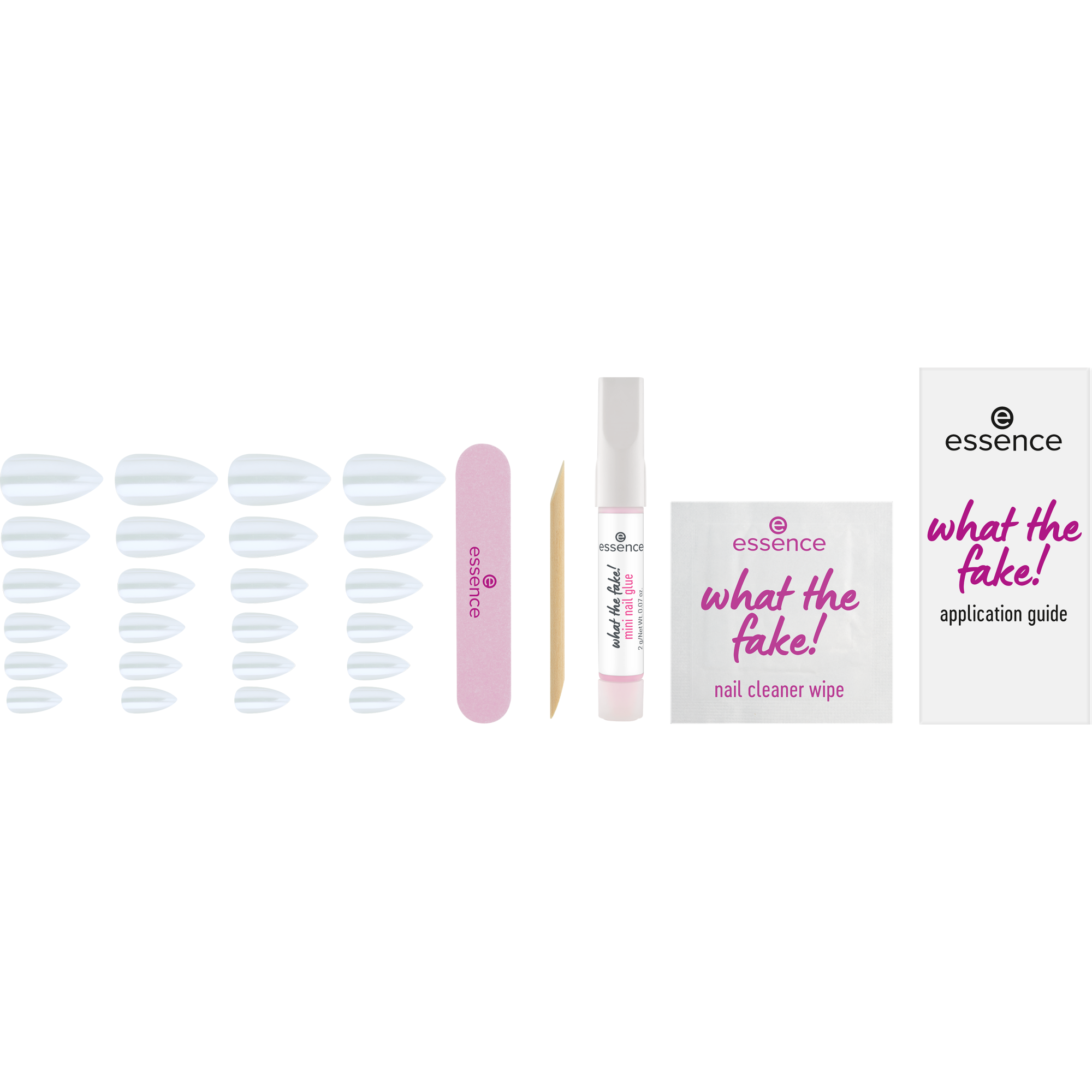 what the fake! PRESS-ON NAILS manicure set