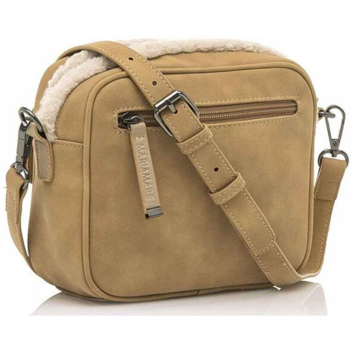 Maria Mare - Bandolera -SAGE color camel borreguito Otros