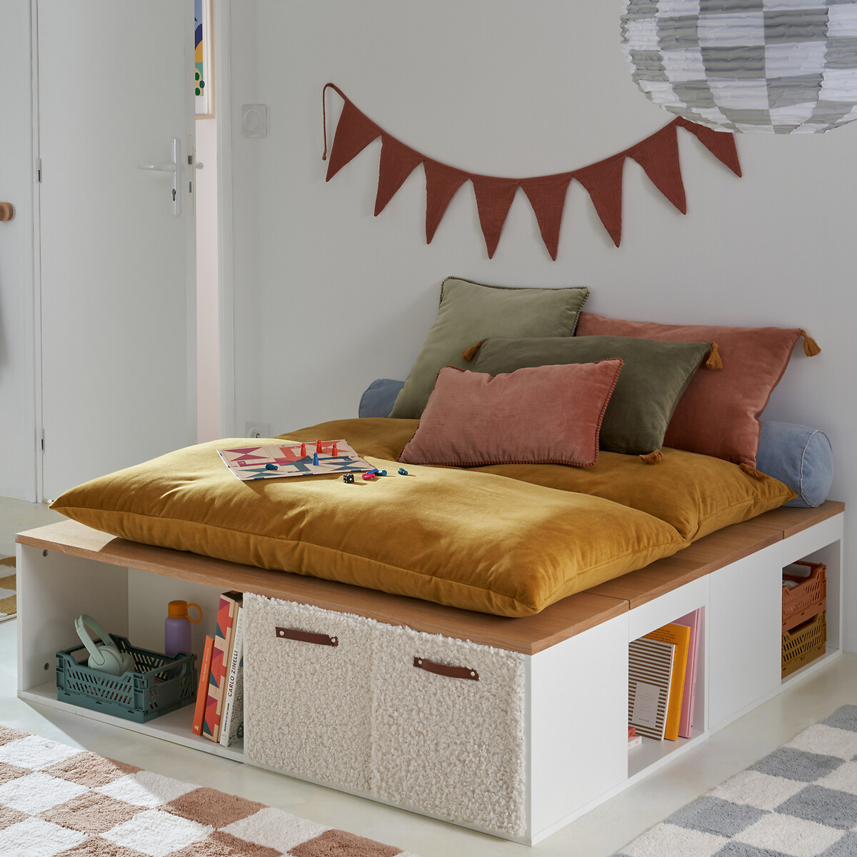 LA REDOUTE INTERIEURS<br>Grondmatras 120 cm, Terra
