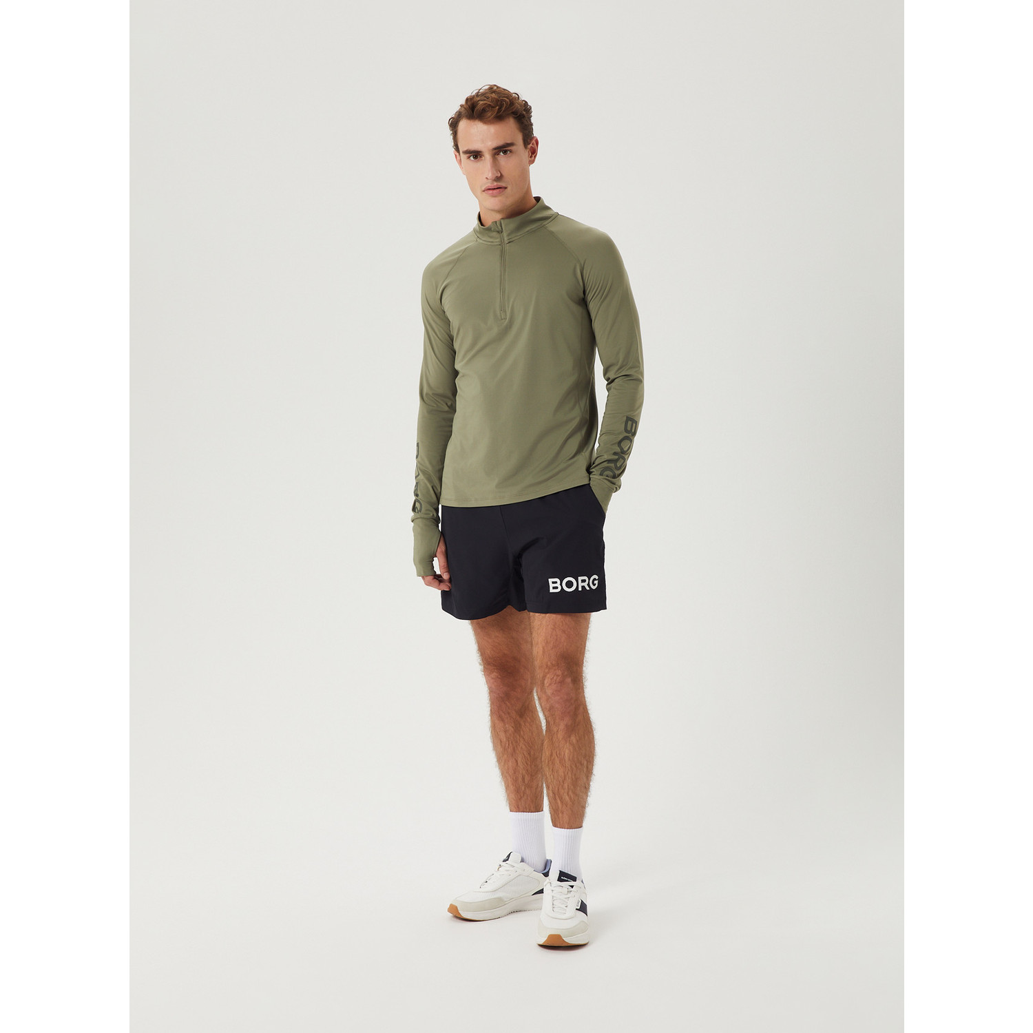 Björn Borg Half Zip Midlayer Heren