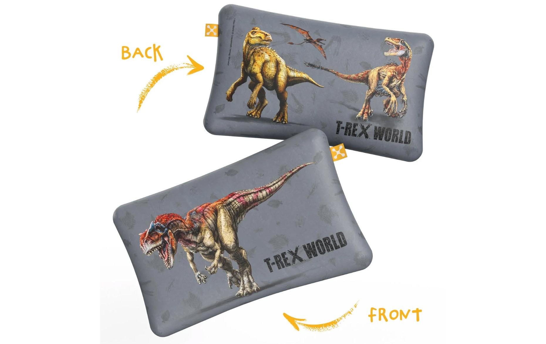 Kinder Kopfkissenbezug Comfort T-Rex World 50 x 32 cmKissenhülle
