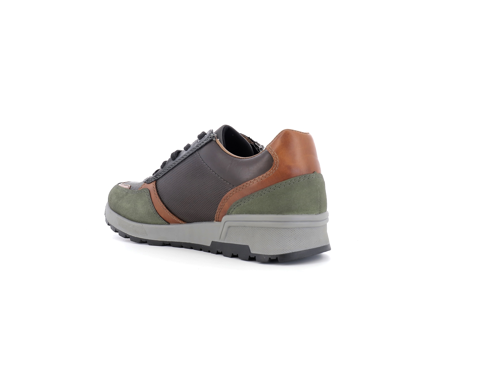 Rieker-15131 Cuir Olive