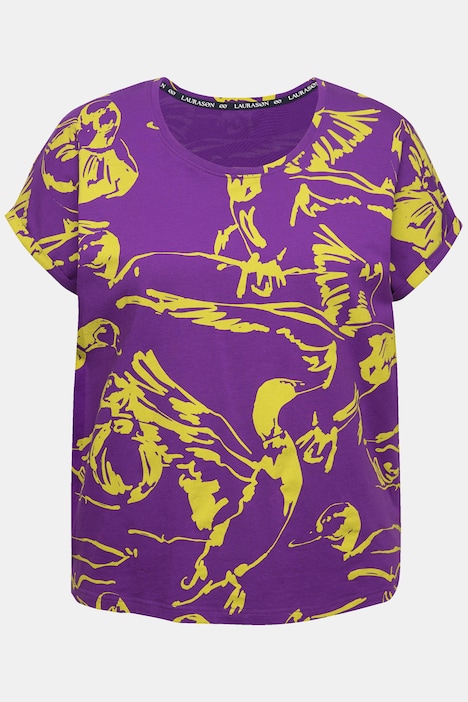 T-Shirt, Rundhals, Entendruck, OEKO-TEX