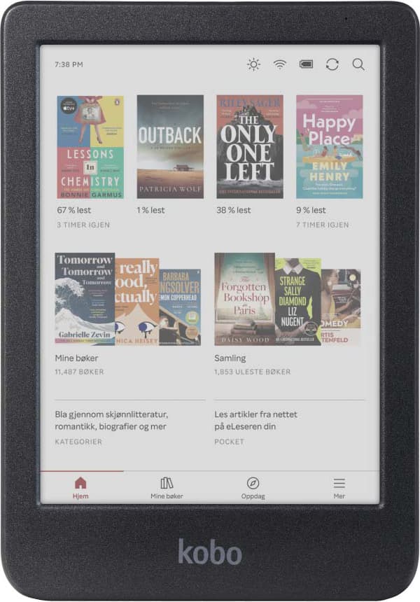 Kobo Clara Colour e-bogslæser 16 GB (sort)