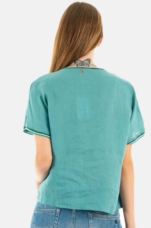 tee shirt le boudoir d'edouard be1155 menthe