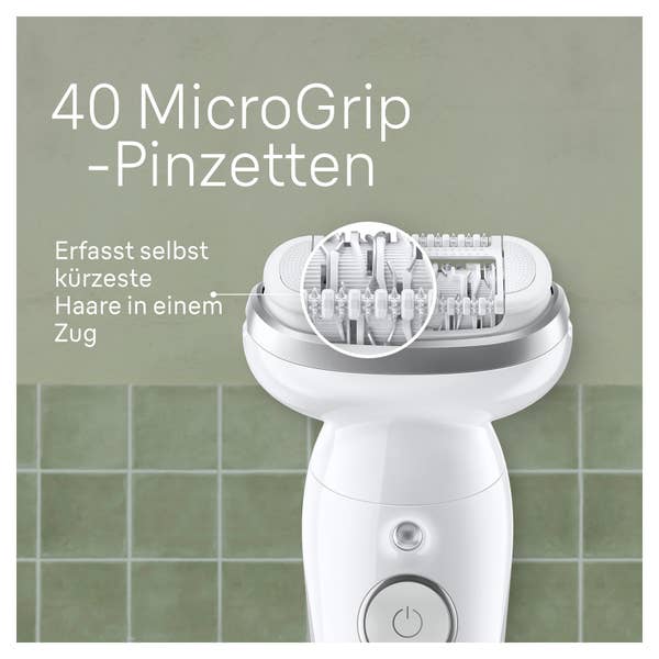 Braun Silk-épil 9 9-011 - Epilierer für eine einfache Haarentfernung