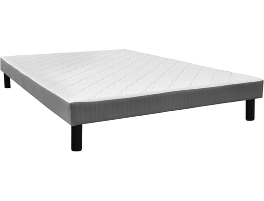 DUREV BY DUVIVIER - Sommier  90 x 190 Tapissier, 0919, Lattes multiplis, gris
