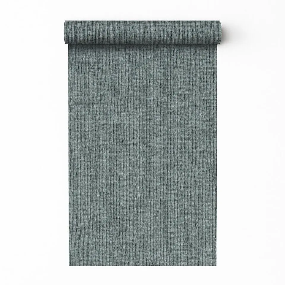 Dutch Wallcoverings Vliesbehang Renaissance natural weave - charcoal - 10mx53cm