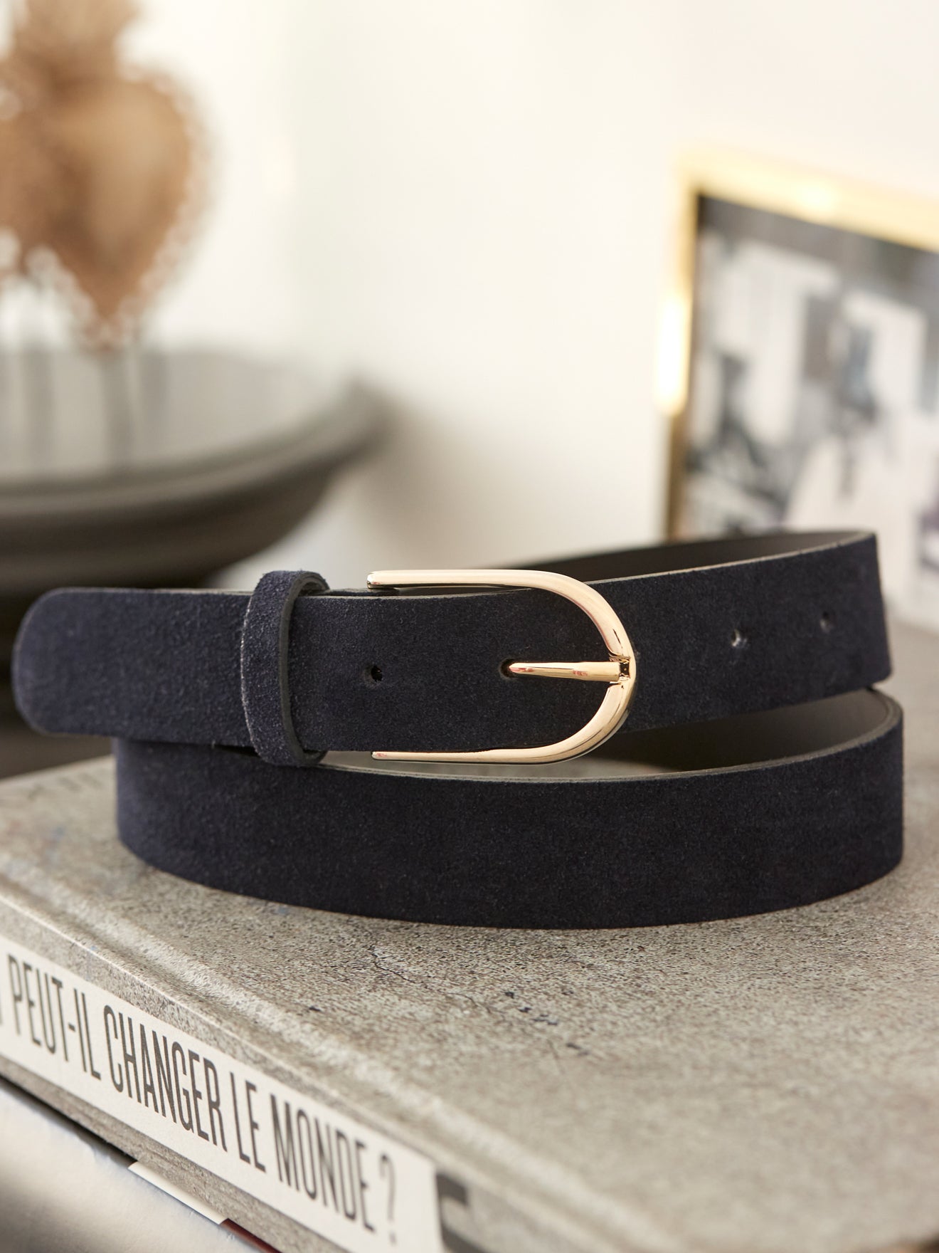 Ceinture en cuir femme