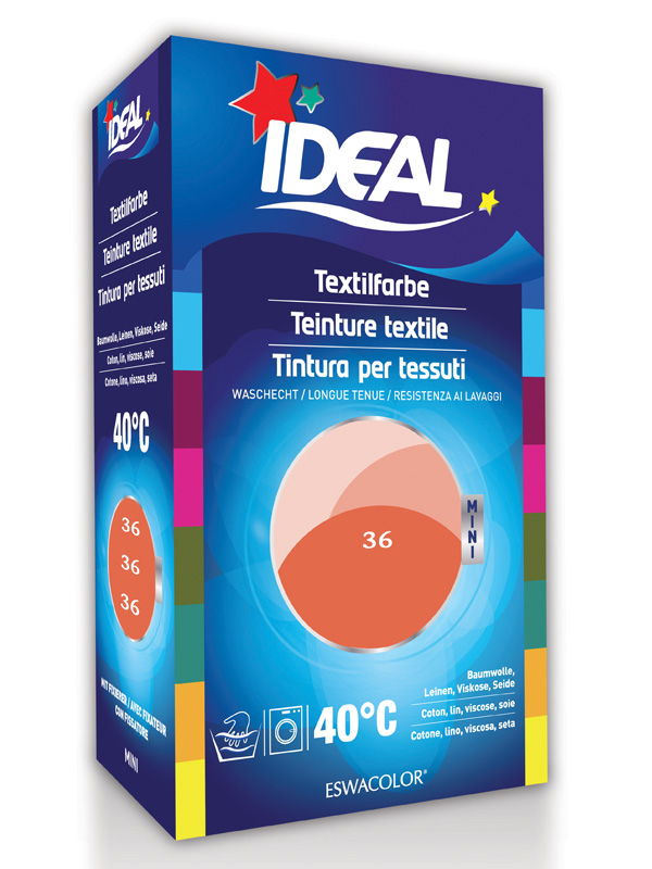 IDEAL MINI Baumwolle Color<br>1 Stück, No36 korall