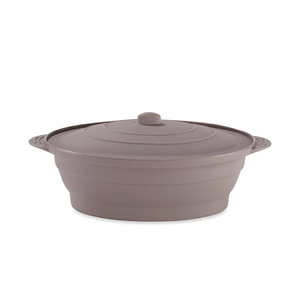 Papillote rétractable fond vapeur en silicone 30 cm 1,5 L Mathon