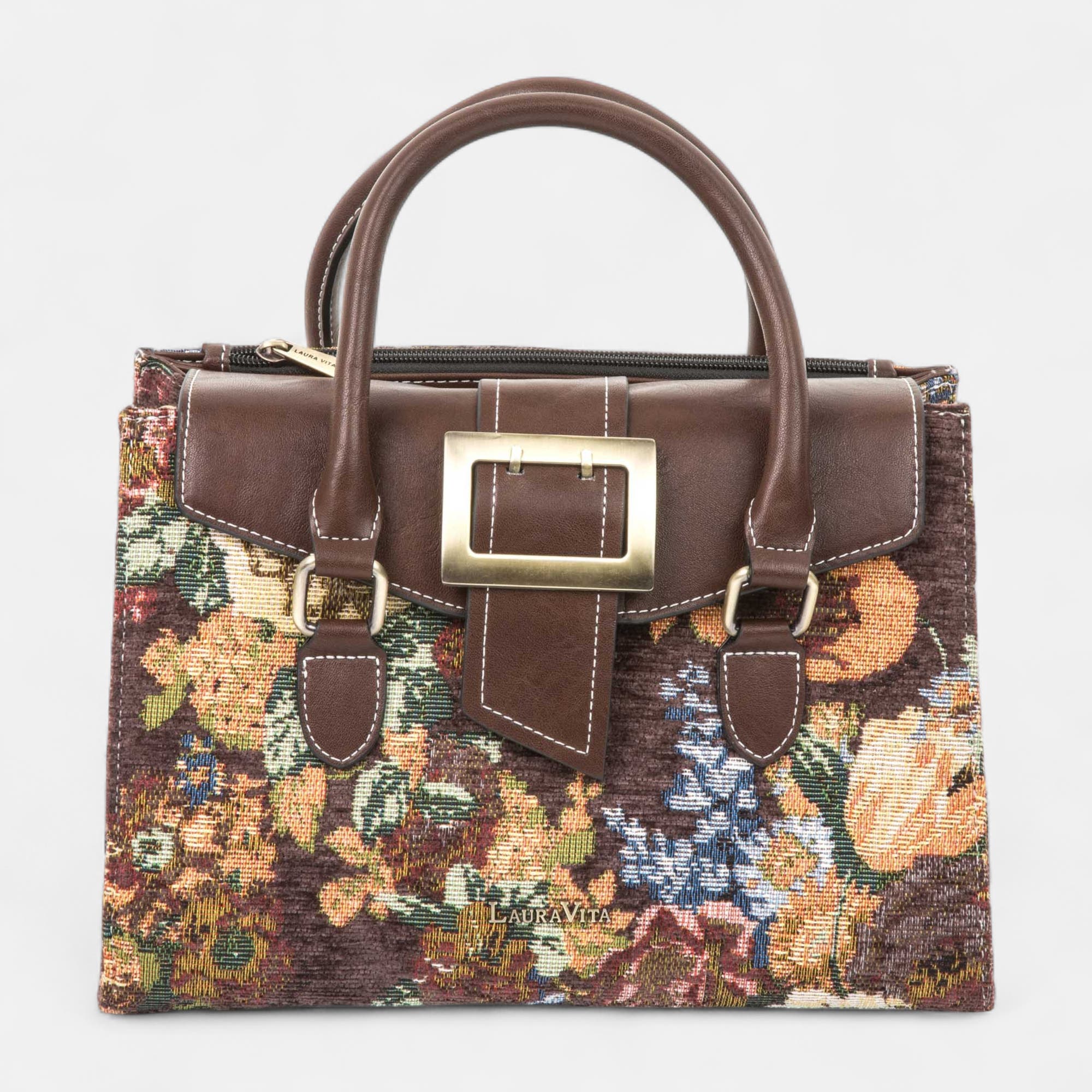 Sac à main marron