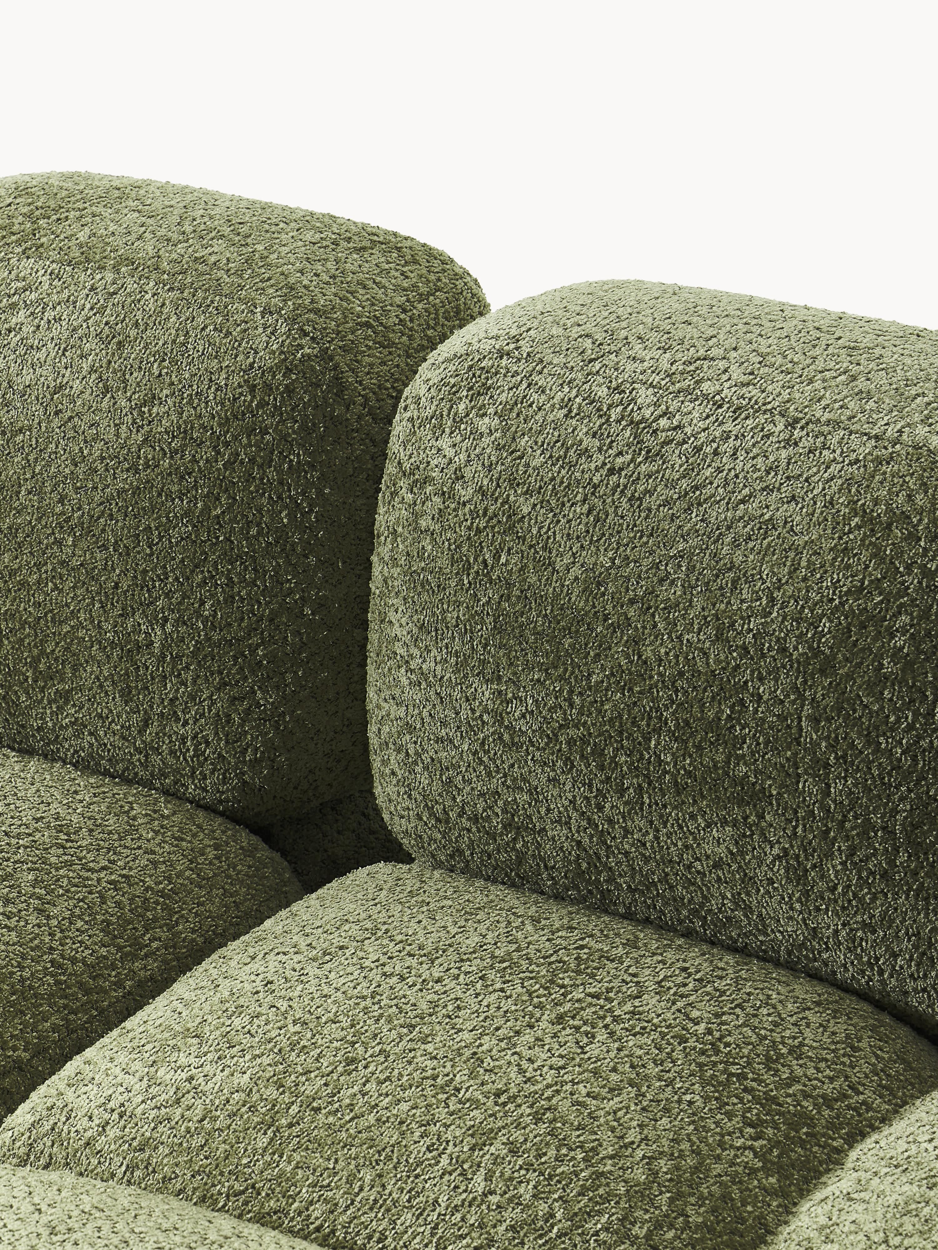 Modulaire teddy bouclé bank Tayla (3-zits)