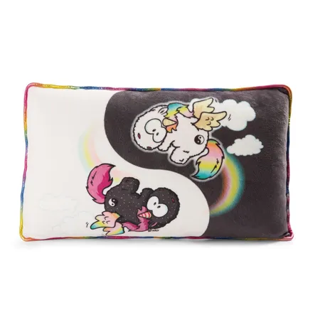 NICI Kissen Rainbow Yin & Rainbow Yang rechteckig 43x25