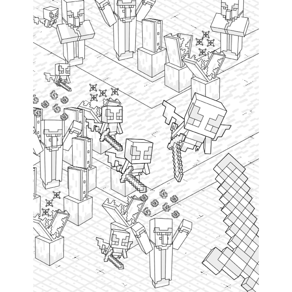 Køb Forlaget Tukan Den Officielle Minecraft Malebog