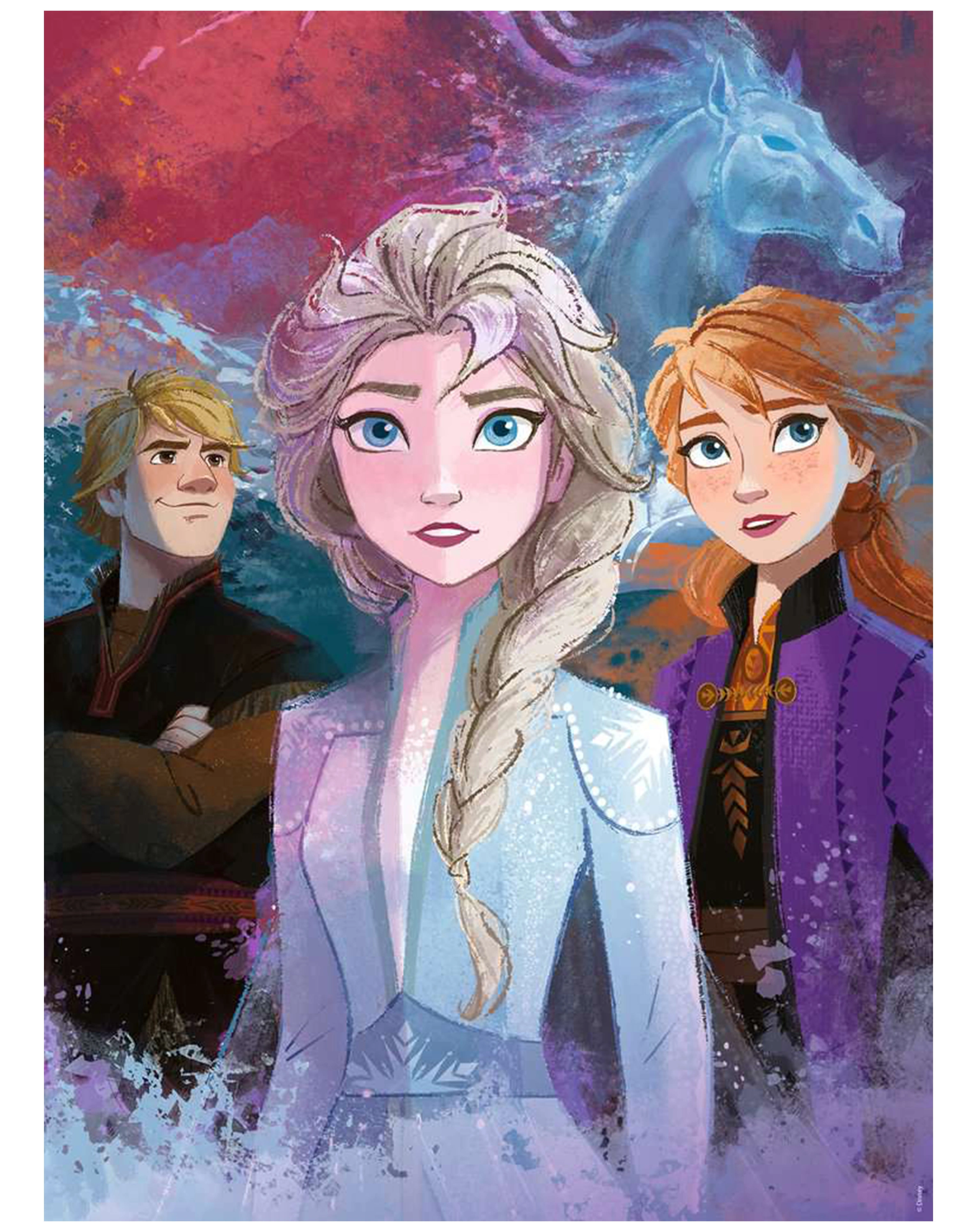 Puzzle ELSA, ANNA UND KRISTOFF 300-teilig