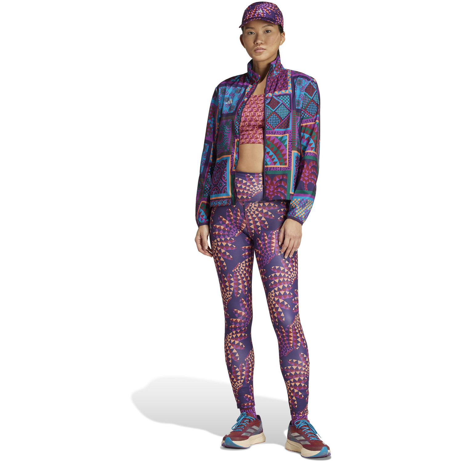 adidas Adizero Farm Crop Top Dames