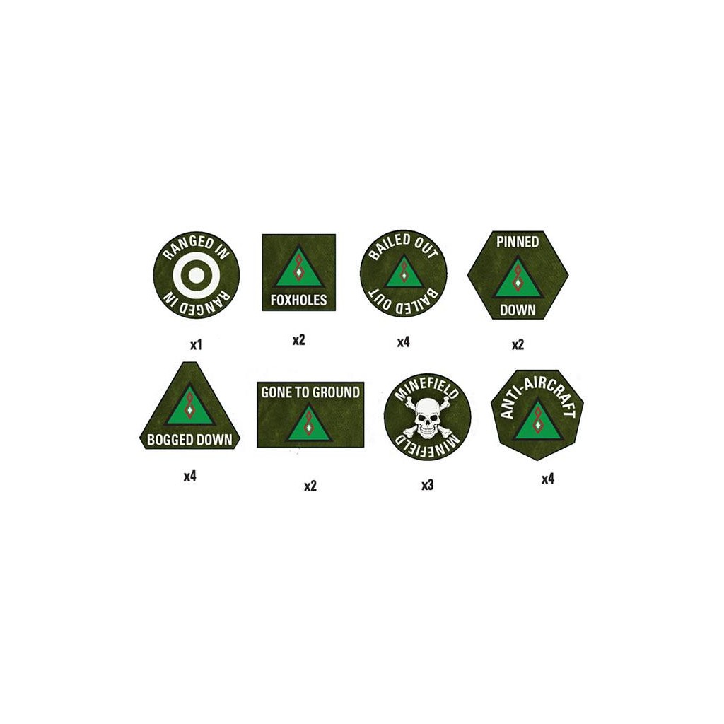 Team Yankee - Iraqi Token Set