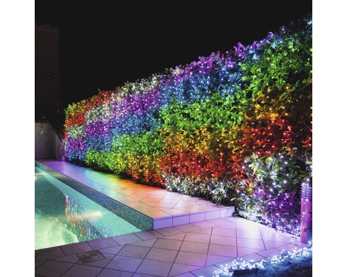 Twinkly LED lichtsnoer Generatie II 250 LED's Veelkleurige lichtkleur incl. WiFi en app-bediening
