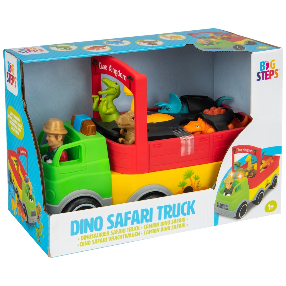 Big Steps Lights 'n Sounds Dino Safari Truck