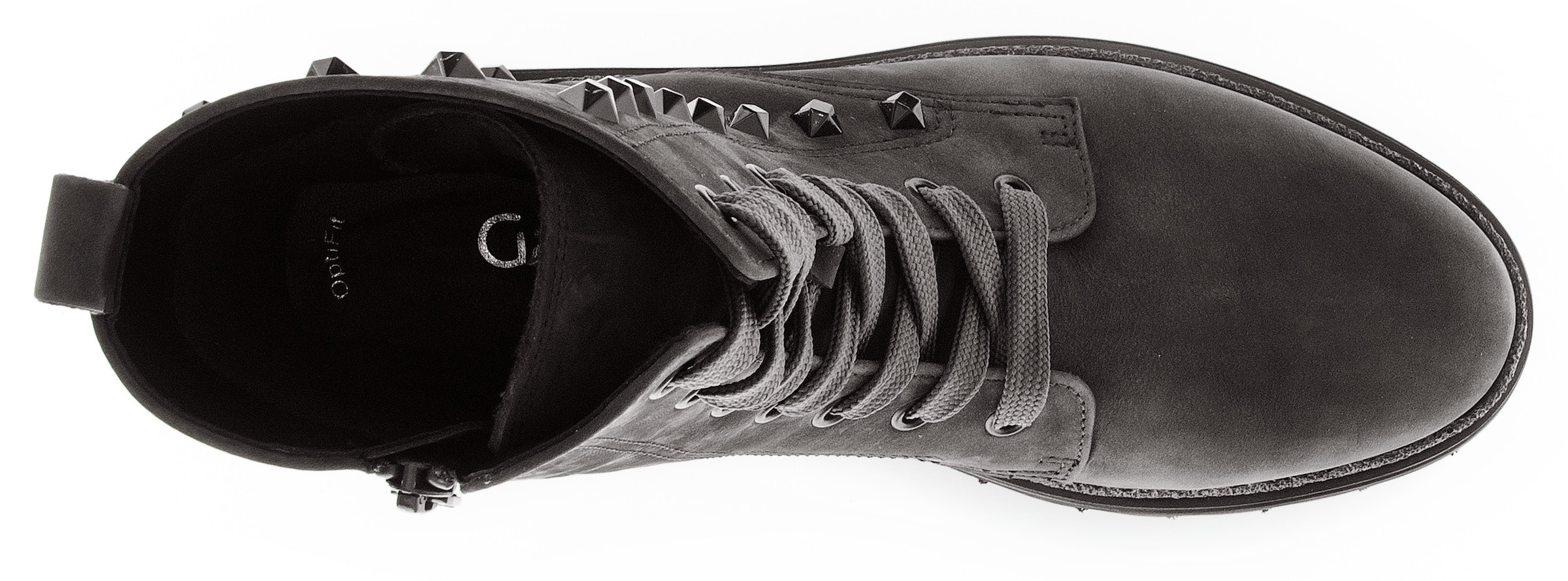 Gabor Schnürboots »Florenz«  , Blockabsatz, Schnürstiefelette, Komfortschuh in Weite G (= weit)
