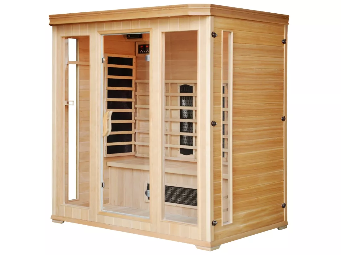 Cabine saune luxe infrarouge 4/5 places