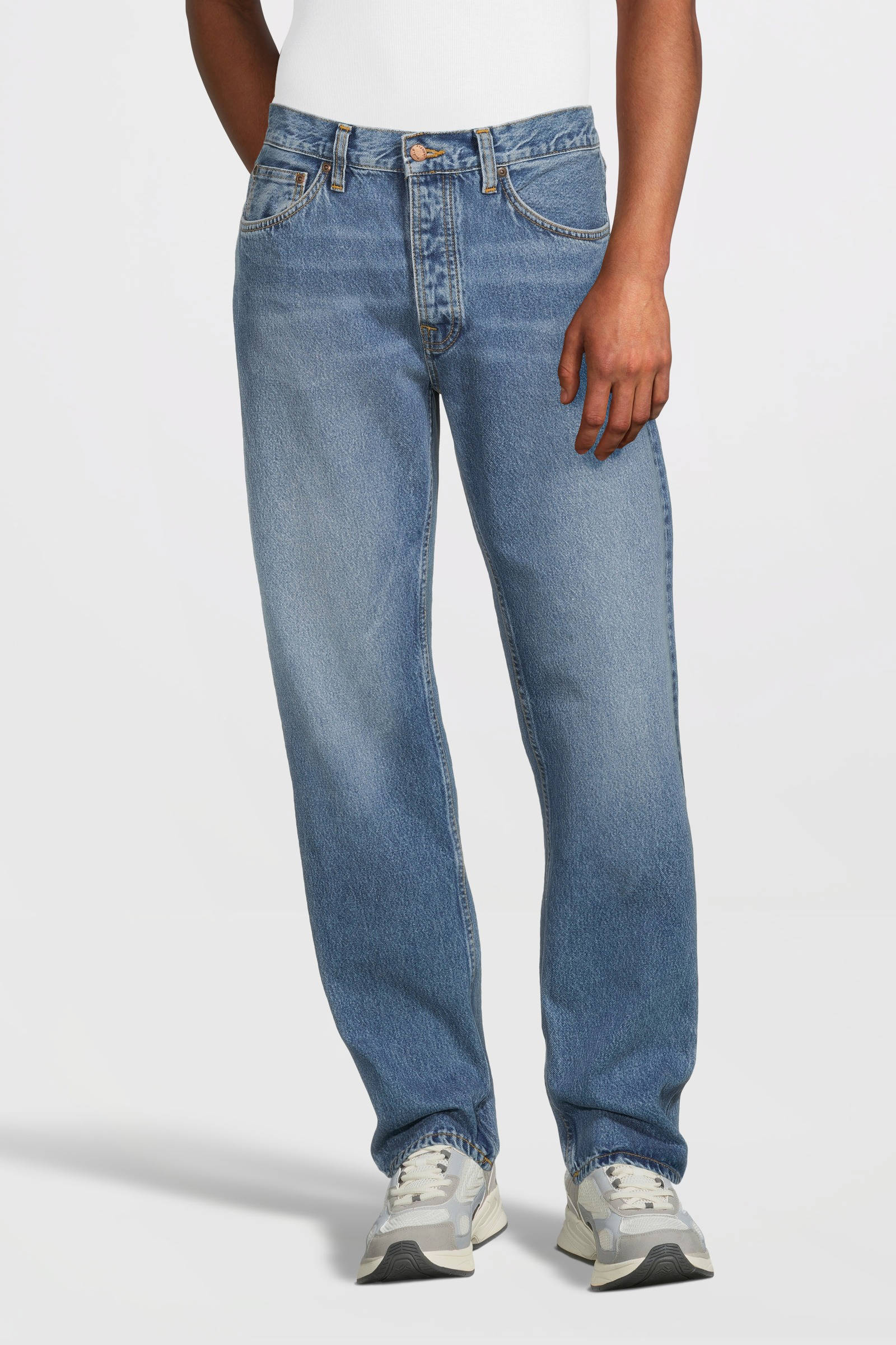 Nudie Jeans regular fit jeans Rad Rufus indigo blues