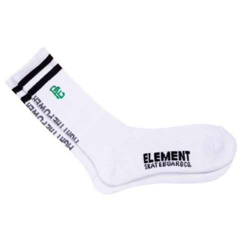 Element Pexe Skate Socks Black