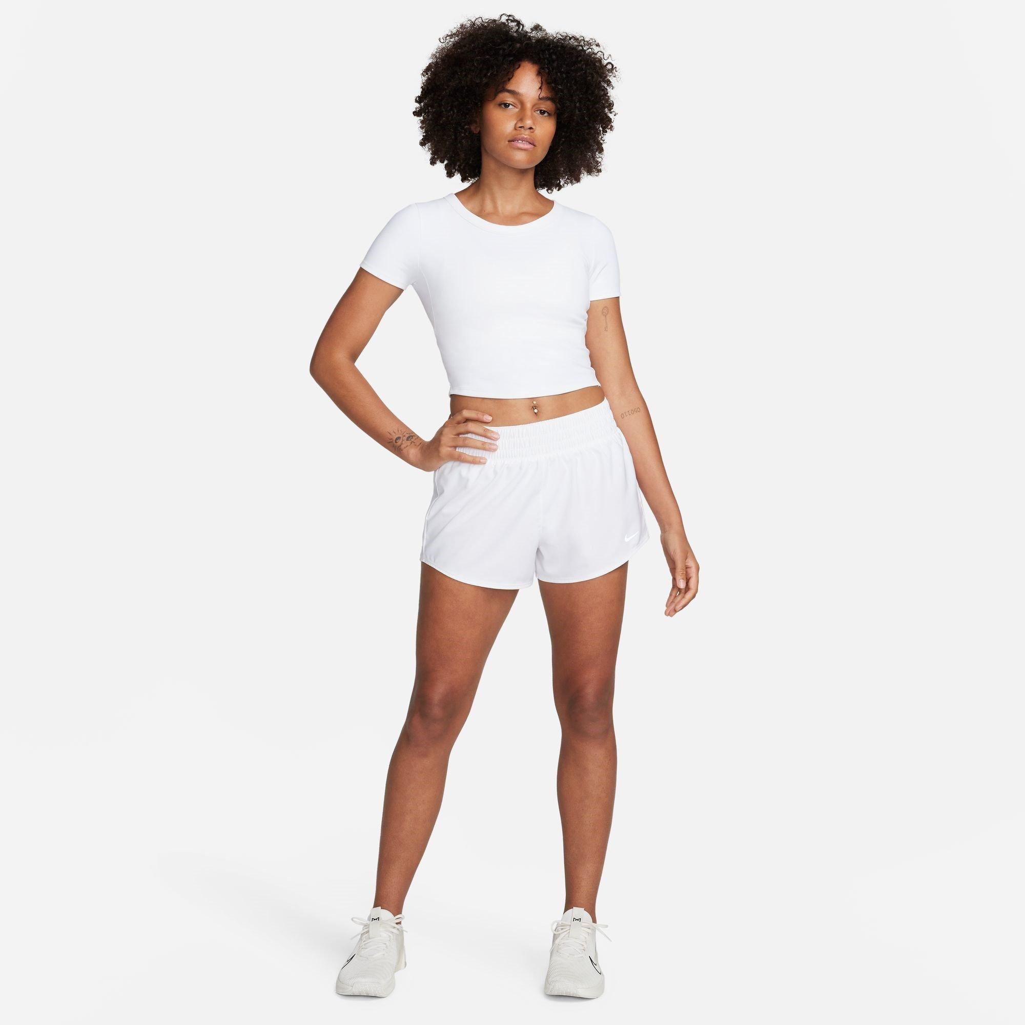 Nike One Fitted Womens Dri FIT Short Sleeve Top