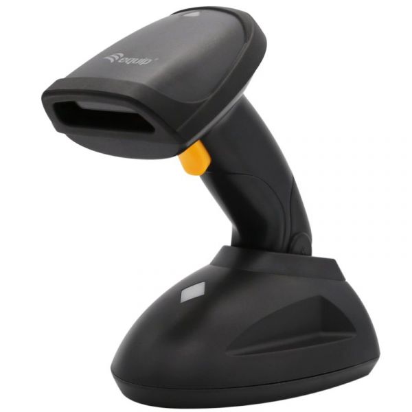 Equip 351025 Leitor de Código de Barras 1D Laser Wireless Long Distance   Suporte