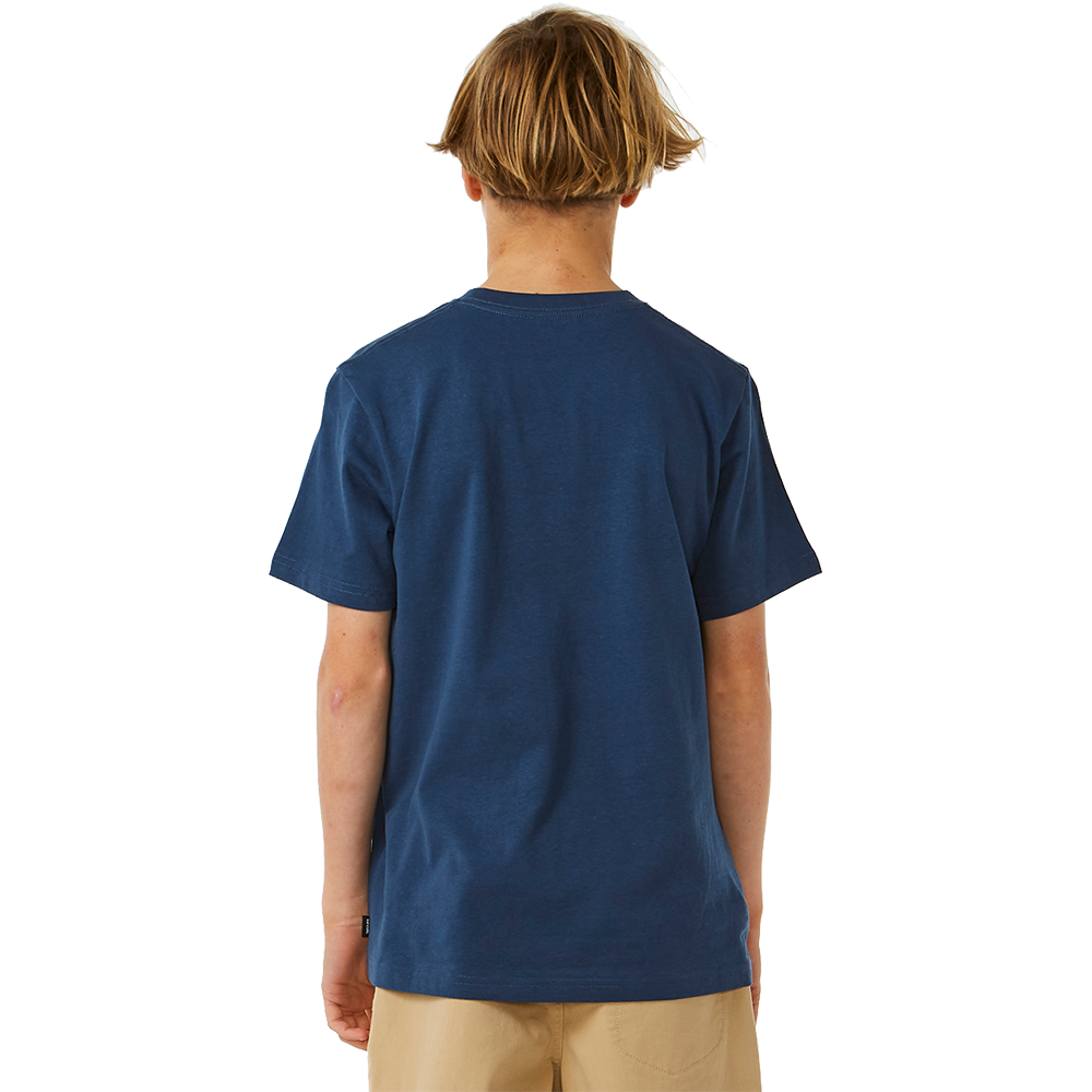 Rip Curl Action T-Shirt Jungen washed navy