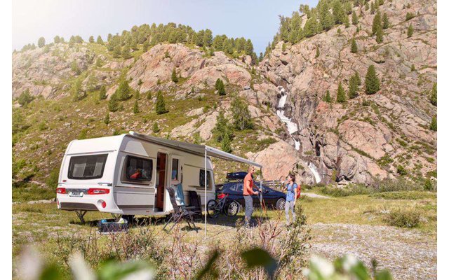 Thule Omnistor 6300 Dachmarkise mit Motor eloxiert